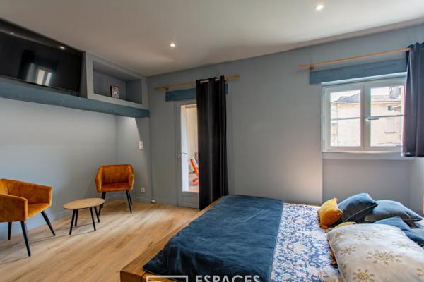 Du caractère et du charme pour cette maison de village rénovée avec chambres d’hôtes