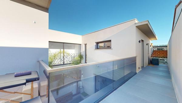 Villa contemporaine T5 secteur prisé de Pollestres  Prestations haut de gamme