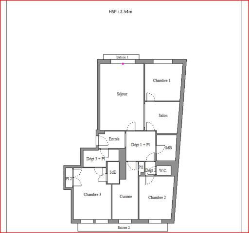 À vendre : Appartement 4 pièces à Paris 15 Convention Vaugirard- 890 000 €