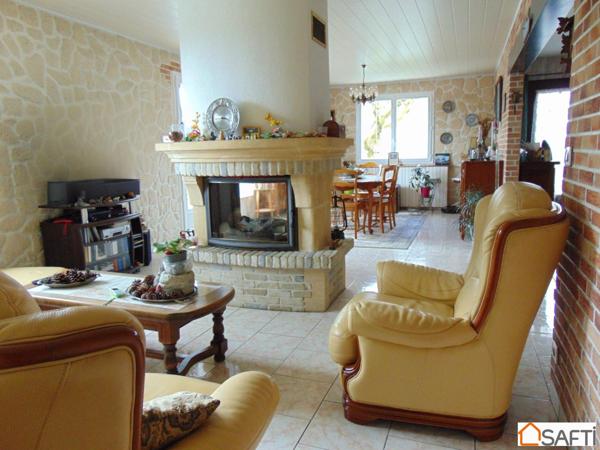 PAVILLON 3 CHAMBRES ET 2 BUREAUX