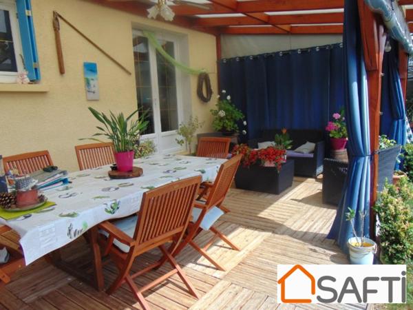 PAVILLON 3 CHAMBRES ET 2 BUREAUX