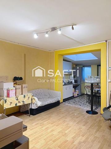 À VENDRE : Murs Commerciaux et Habitation de 171 m² avec Jardin (4 Chambres) – Montigny-en-Gohelle