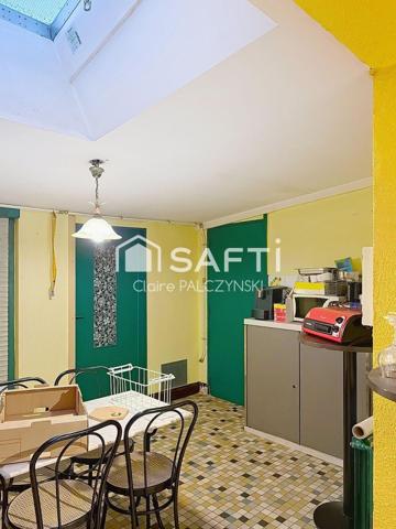 À VENDRE : Murs Commerciaux et Habitation de 171 m² avec Jardin (4 Chambres) – Montigny-en-Gohelle