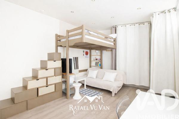 Studio à vendre 20 m² Paris 18