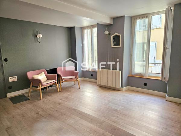 Charmant appartement F2 rénové – Rez-de-chaussée – Nemours (77140)