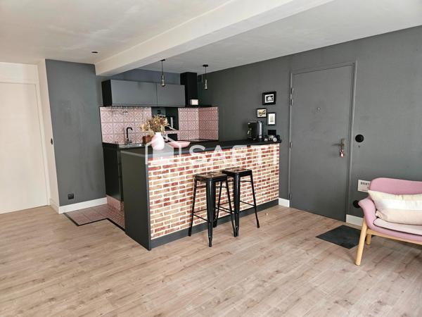 Charmant appartement F2 rénové – Rez-de-chaussée – Nemours (77140)