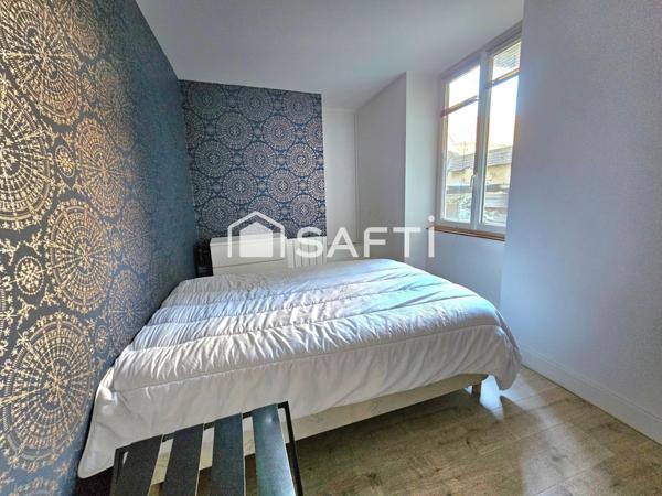 Charmant appartement F2 rénové – Rez-de-chaussée – Nemours (77140)