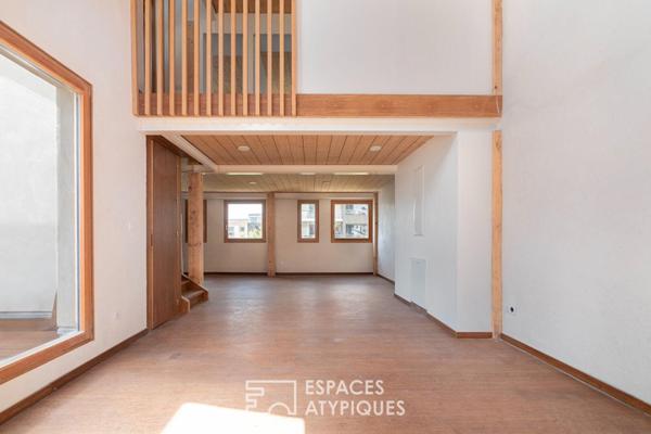 Triplex d’architecte avec terrasses et vue dégagée