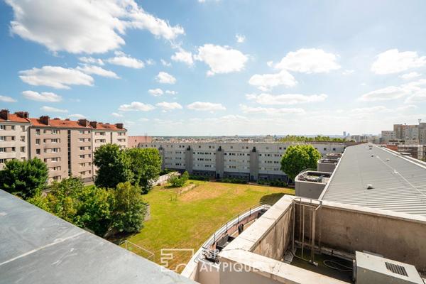 Triplex d’architecte avec terrasses et vue dégagée