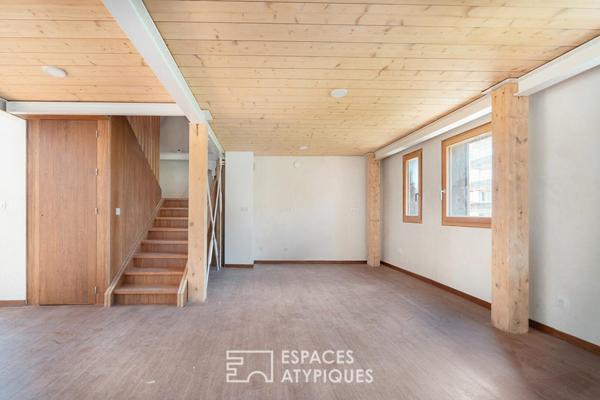 Triplex d’architecte avec terrasses et vue dégagée