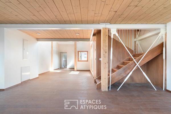 Triplex d’architecte avec terrasses et vue dégagée