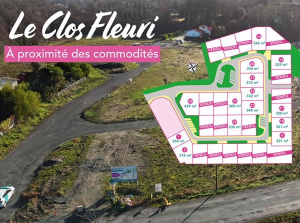 Terrains à bâtir viabilisés en environnement boisé - À 2,5 km du centre-ville de Challans