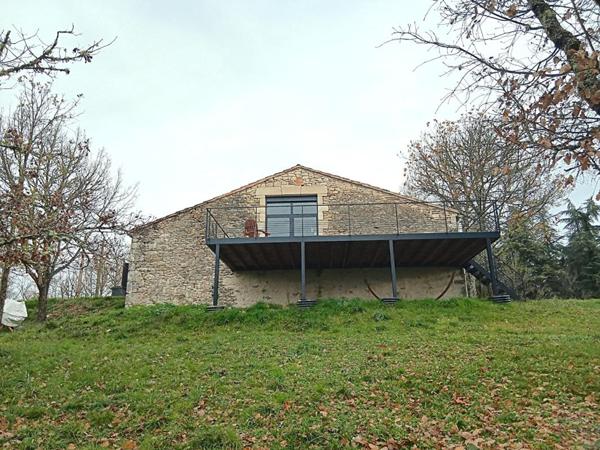 À 10 minutes au sud de Cahors maison de 140 m², 3 chambres