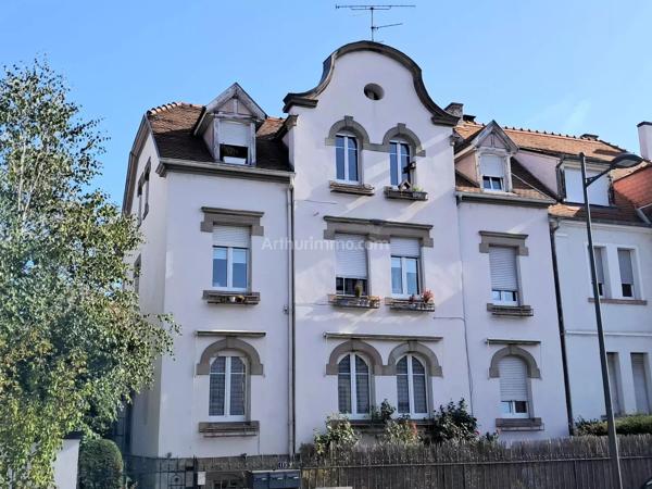 Vente                                                      Appartement
                        
                     3 pièces                      74 m2                     à Colmar