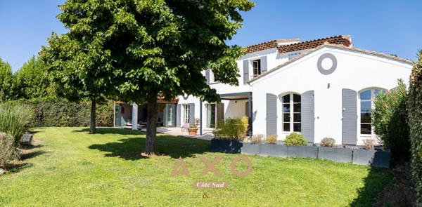 EXCLUSIVITE - AIX EN PROVENCE - SET CLUB - MAISON T8 260M2 ET T2 40M2 - VUE -  TERRAIN 4000M2 - 2 495 000 Euros