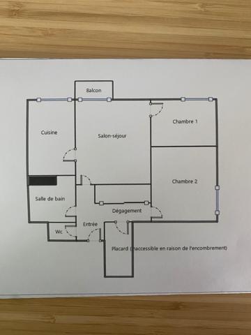 Appartement de 56 m2 BRUGES