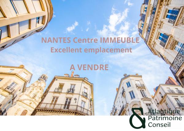 NANTES PLEIN CENTRE - IMMEUBLE DE RAPPORT