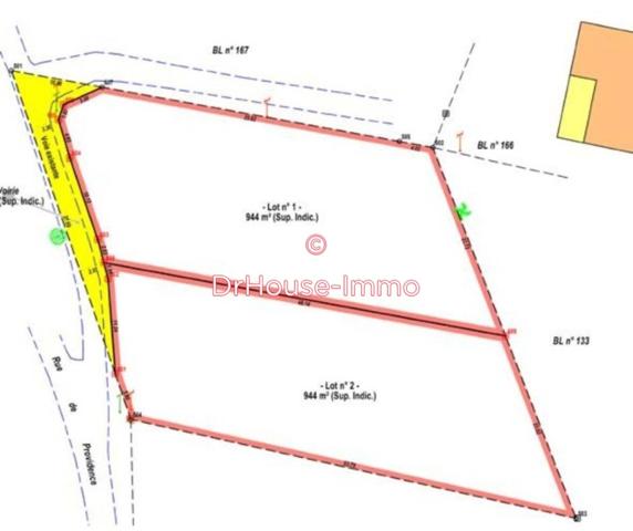 Terrain à vendre de 800 m²