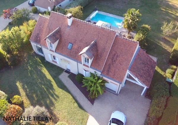 Ardon village , a vendre, maison avec jardin et piscine, Terrain de 1 907,00 m²