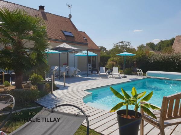 Ardon village , a vendre, maison avec jardin et piscine, Terrain de 1 907,00 m²