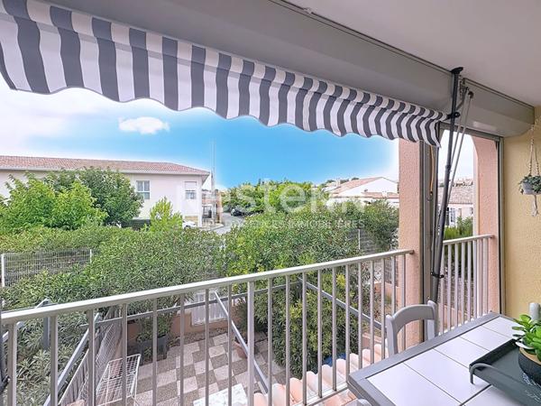 Charmant studio lumineux de 20 m² avec terrasse de 8 m² à Gruissan Rive Droite