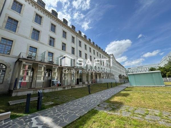 Spacieux T1 avec terrasse à vendre à Reims au sein de la résidence "Villa Colbert" quartier bd de la Paix