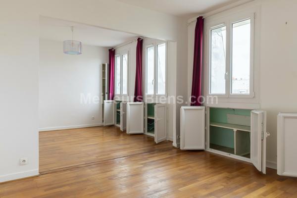 Métro Rue des Boulets-F3-53 m2 avec cave