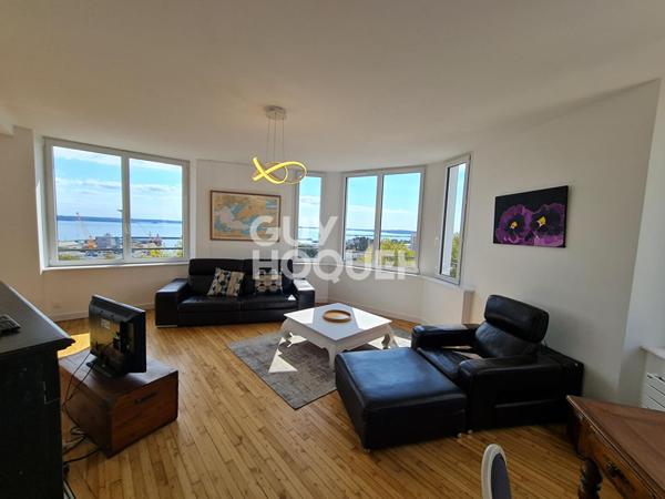A LOUER - Appartement T4 - Vue Rade à BREST