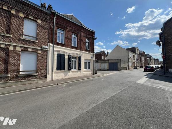 Saint-Quentin - 3 ch - extérieur sans vis à vis - garage