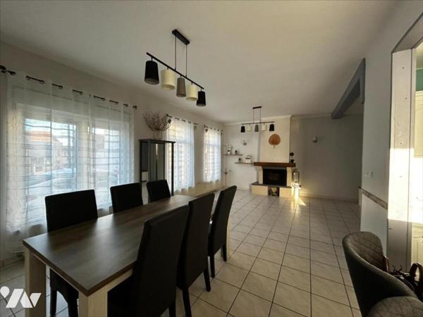 Saint-Quentin - 3 ch - extérieur sans vis à vis - garage