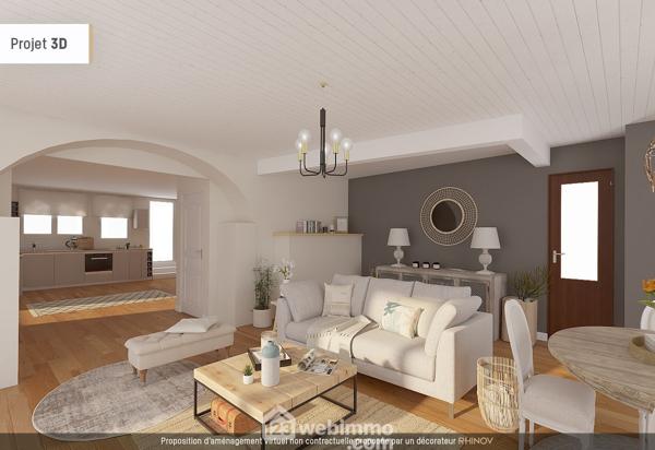 Maison de ville 124 m² à Valence-en-Poitou 86700