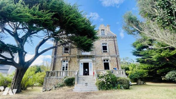 Demeure de famille classée avec vue mer à Carnac Plage