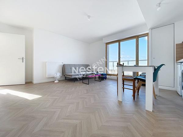 Appartement Angers 2 pièce(s) 42.39 m2 - 1 chambre - terrasse - parking sous-sol