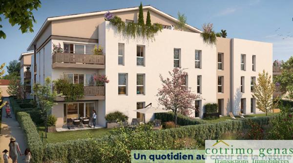 Appartement Simandres 2 pièces de 43m²