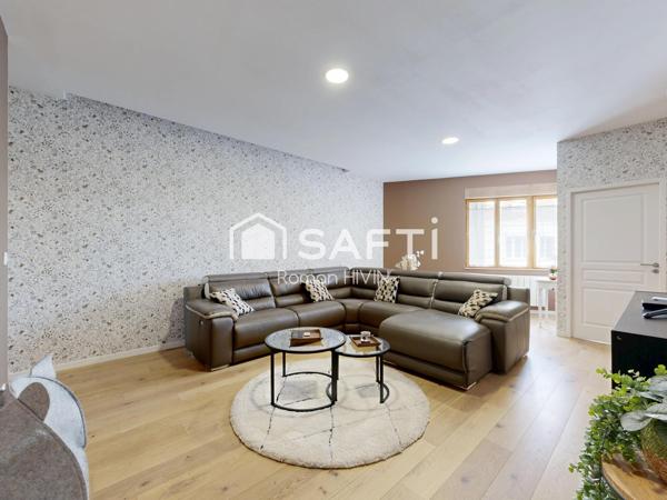 Maison familiale 230 m², jardin 575 m² et grand garage