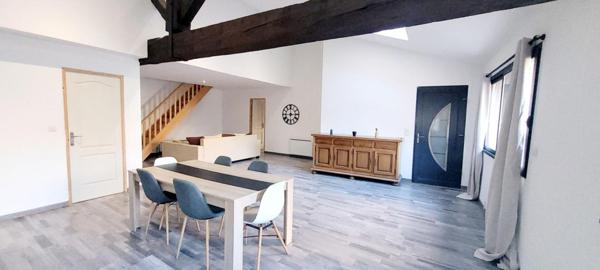 Maison T5 avec grand garage et cour à Armissan