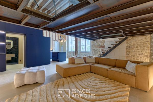 Appartement à l’esprit Loft sur l’île Saint-Louis