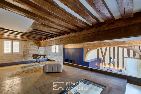 Appartement à l’esprit Loft sur l’île Saint-Louis