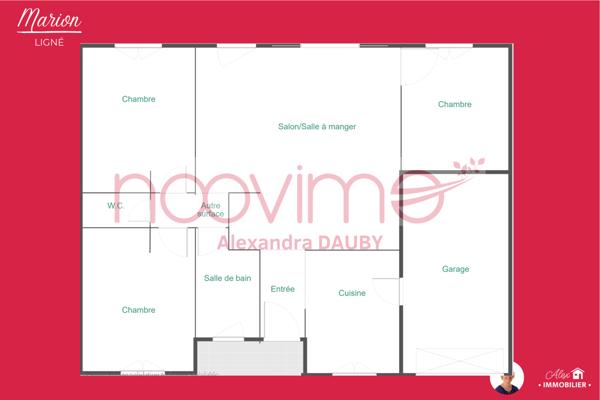 [Marion] Maison lumineuse 3 chambres plain-pied