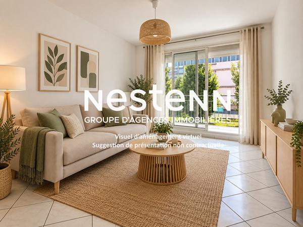 Appartement MEUBLE 2 Pièces Traversant avec Balcon et Cave - 69500 BRON