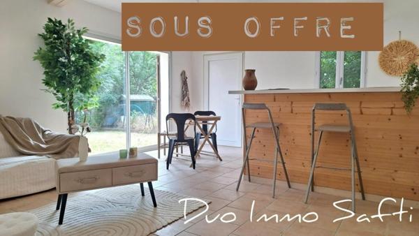 Petite maison, grands atouts – Plain-pied avec jardin et parking