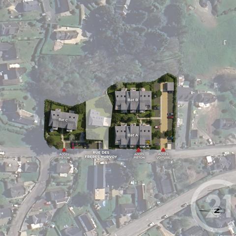 Appartement F2 à vendre  2 pièces - 44,49 m2 PERROS GUIREC - 22