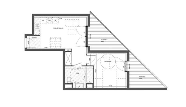 Appartement (neuf) à vendre 2 pièces 37 m² Montpellier