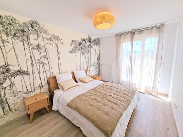 Craponne (69290) STANDING ! T3 MEUBLE avec terrasse 21m2 + Box PMR- 3° et dernier étage- Immeuble de 2024- CRAPONNE- DISPONIBLE