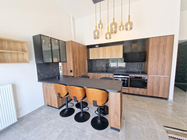 Craponne (69290) STANDING ! T3 MEUBLE avec terrasse 21m2 + Box PMR- 3° et dernier étage- Immeuble de 2024- CRAPONNE- DISPONIBLE