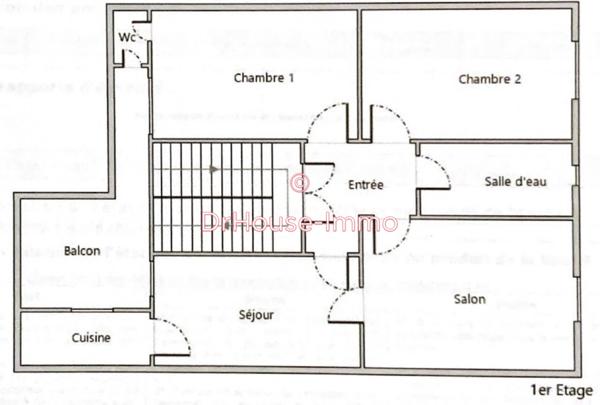Appartement à louer 4 pièces de 84 m²