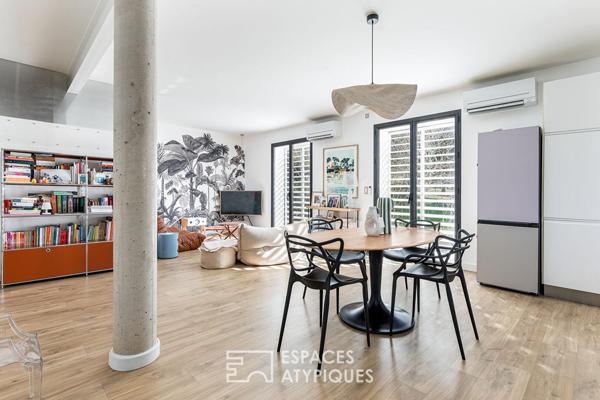 Maison d’architecte avec piscine dans un environnement préservé