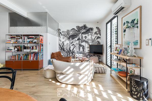Maison d’architecte avec piscine dans un environnement préservé