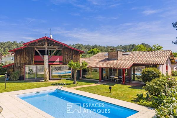 Villa d’architecte à Lanton-Cassy : Volume et Potentiel