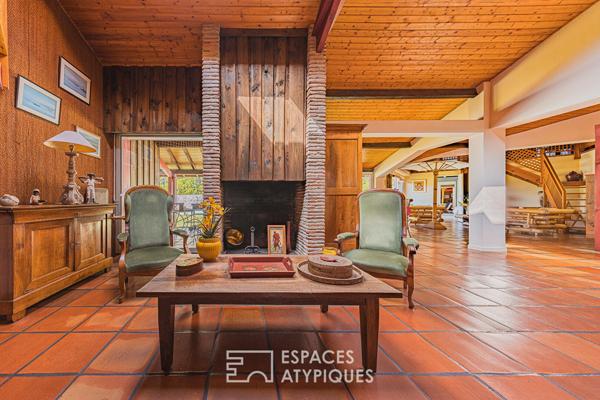 Villa d’architecte à Lanton-Cassy : Volume et Potentiel